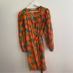 Patterned Wrap Dress from Ban.do